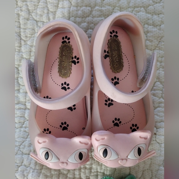 Mini Melissa Pink Kids Shoes - Picture 6 of 14
